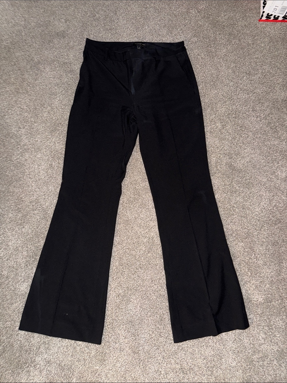 Banana Republic Black Boot-Cut Dress Pants